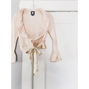 Anthropologie Cream Cardigan Sweater